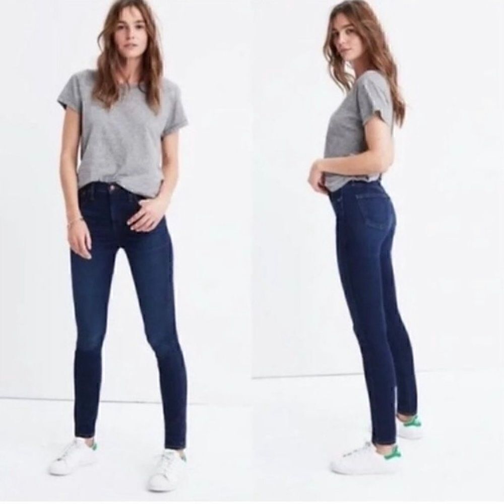 Madewell Low-rise Skinny Skinny Blue Jeans 6